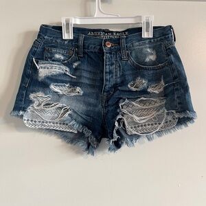 American Eagle Outfitters Vintage Hi-Rise Festival Jean Shorts